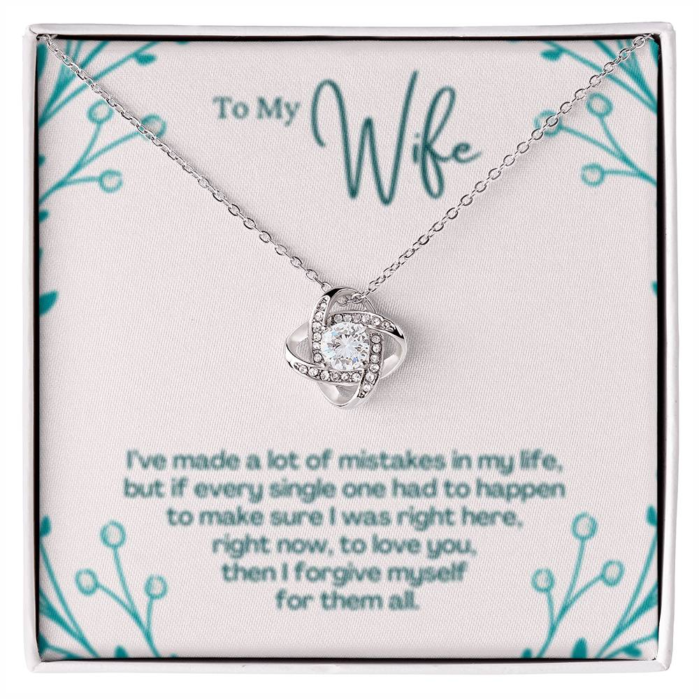 Best Wife Ever – Love Knot Necklace