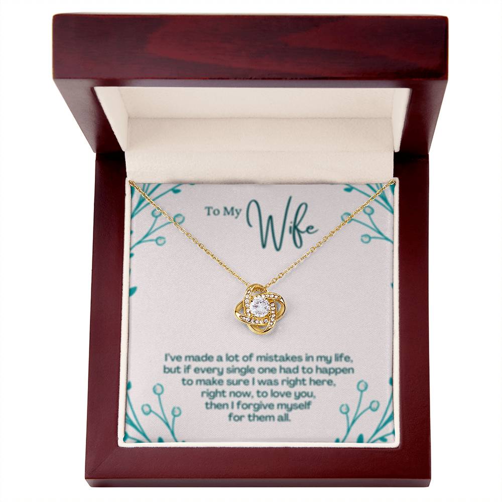 Best Wife Ever – Love Knot Necklace