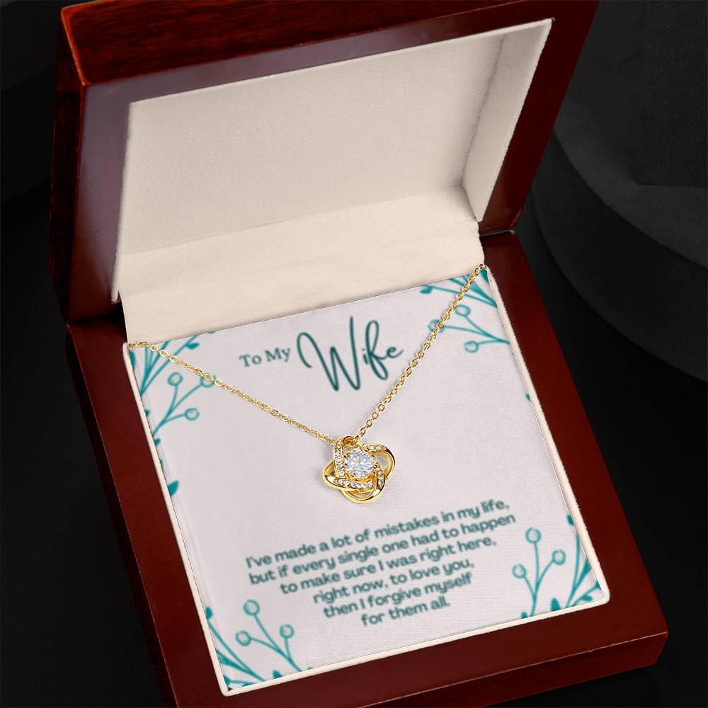 Best Wife Ever – Love Knot Necklace