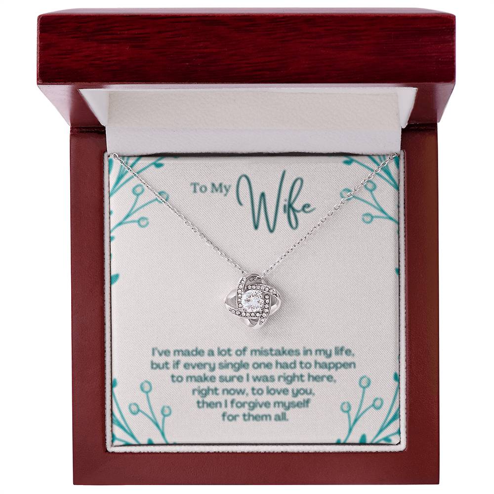 Best Wife Ever – Love Knot Necklace