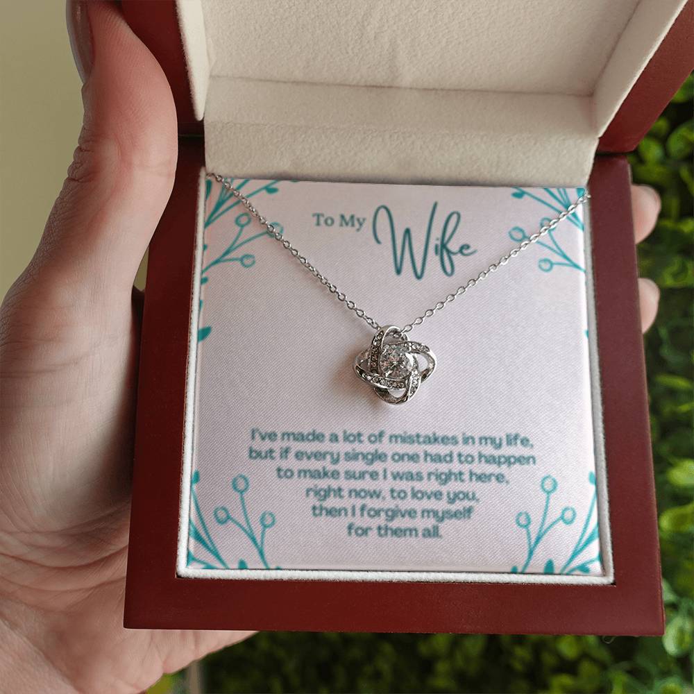 Best Wife Ever – Love Knot Necklace