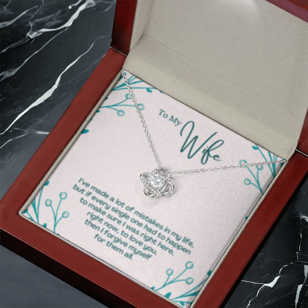 Best Wife Ever – Love Knot Necklace