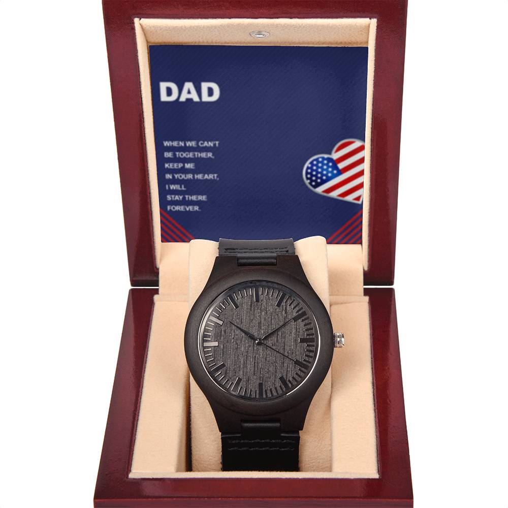 Wooden Watch + MC (NO ENGRAVING)