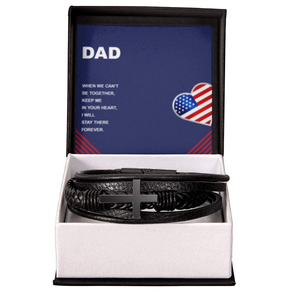 Men's Cross Bracelet