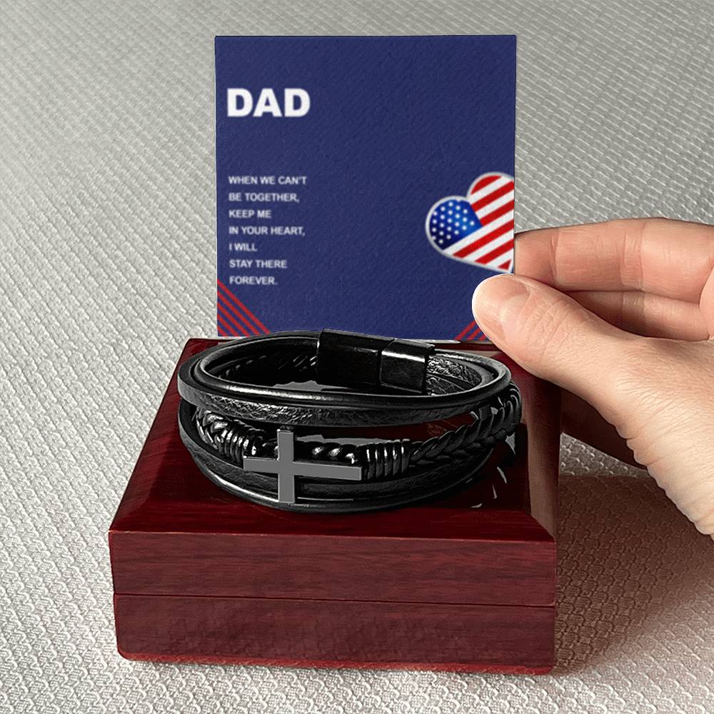 Men's Cross Bracelet
