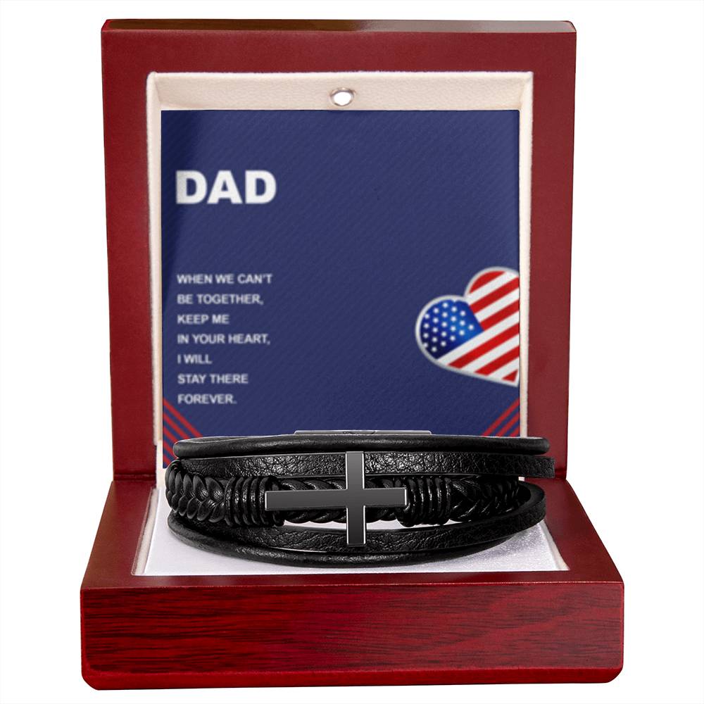 Men's Cross Bracelet